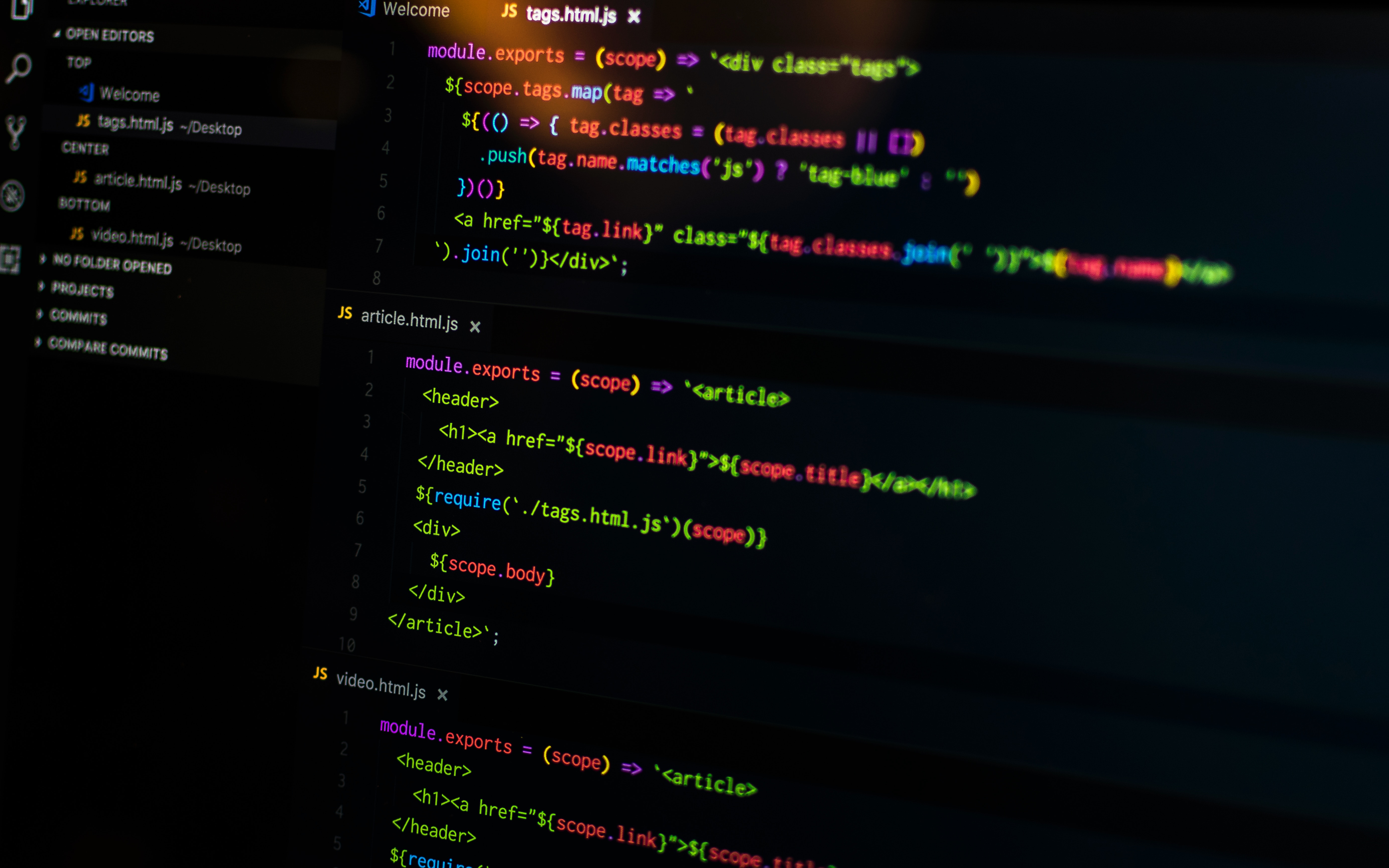 Codage d'une application web