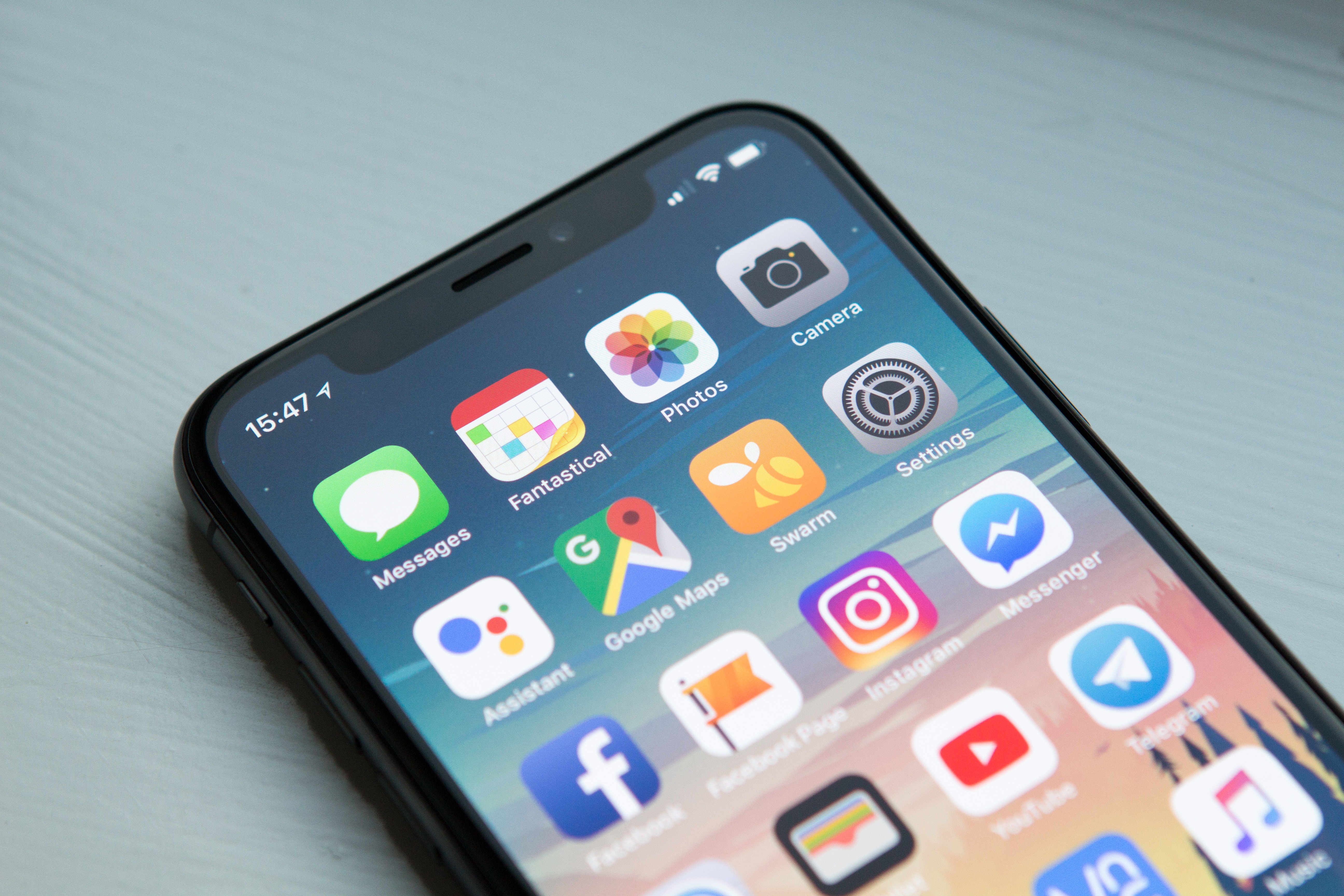 Applications sur iPhone